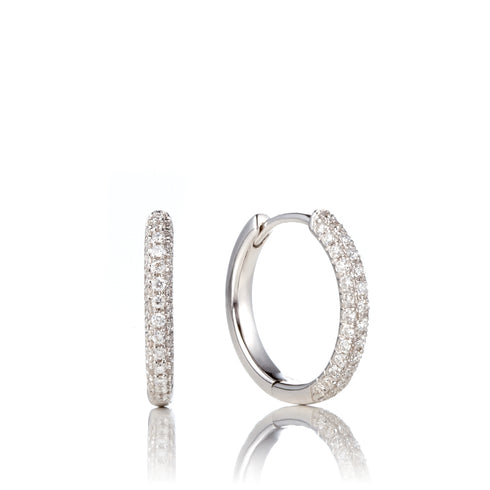 Creol Øreringe (Small) (0,33CT)